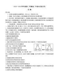 2023沧州东光县等三县联考高二下学期4月月考生物试题含答案