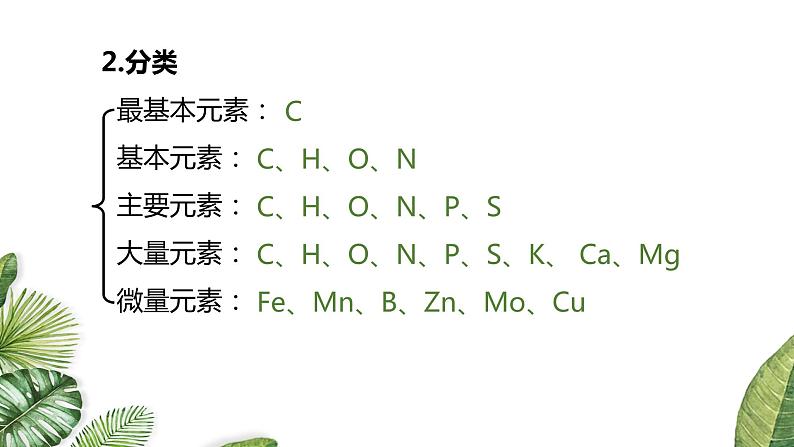 高中生物高考专题1 2 细胞中的元素和化合物（优质课件）-2021年高考生物大一轮复习紧跟教材第6页