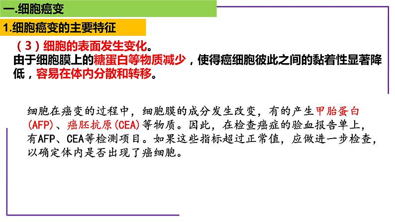 专题4 细胞癌变-【热点专栏】备战2022年高考生物热点知识及技巧名师精讲课件第5页