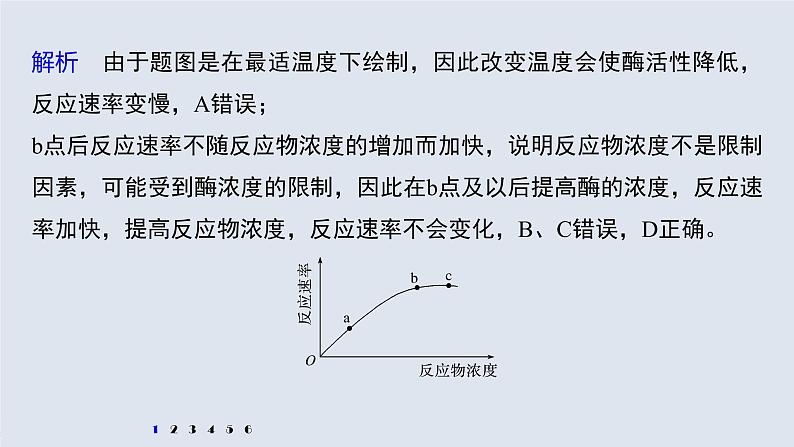 高考生物一轮复习  第3单元 强化练4　酶的相关曲线分析第5页