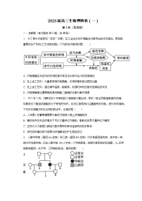 2023届安徽省滁州市高三生物押题卷（一）（含答案）