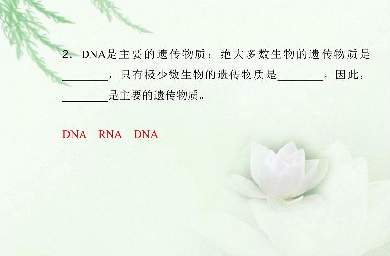 高中生物学业水平合格性考试专题七基因的本质课件08