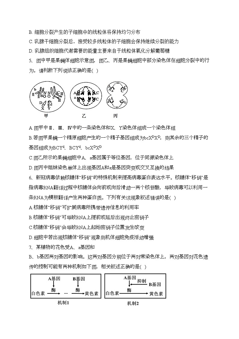 2023届新高考生物金榜猜题卷 【湖北专版】（含答案）第2页