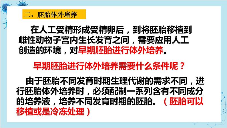 浙科版高中生物选择性必修第三册·第三章- 第四节 课时2 对动物早期胚胎或配子进行处理可获得目标个体（课件PPT）08