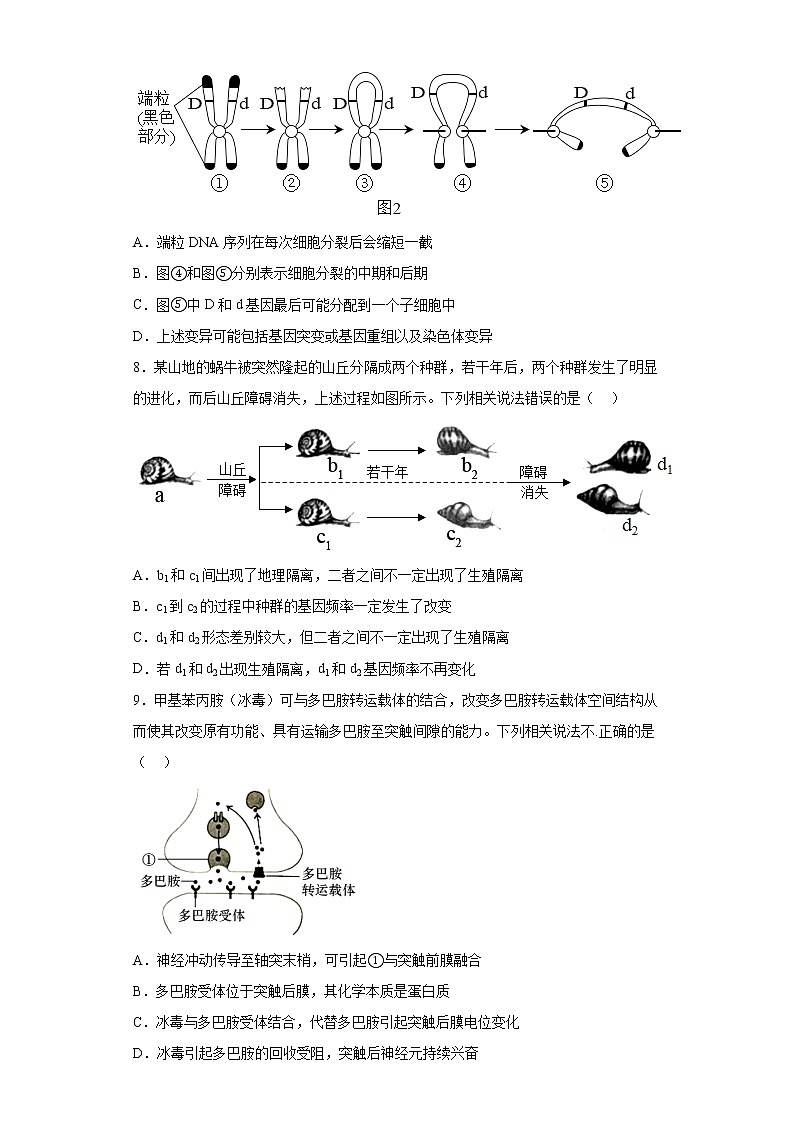 2023届辽宁省锦州市高三质量检测生物试题（含答案）03