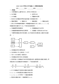 2022-2023学年辽宁省高三三模生物试卷（含解析）