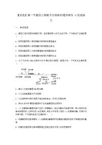 高中浙科版 (2019)第四章  基因工程第一节  基因工程赋予生物新的遗传特性同步达标检测题