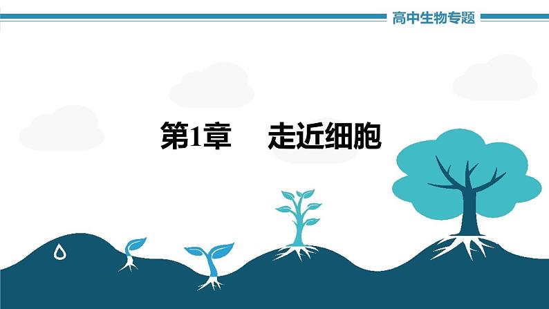 第1章+走近细胞（复习课件）-2022-2023学年高一生物单元复习（人教版2019必修1）01