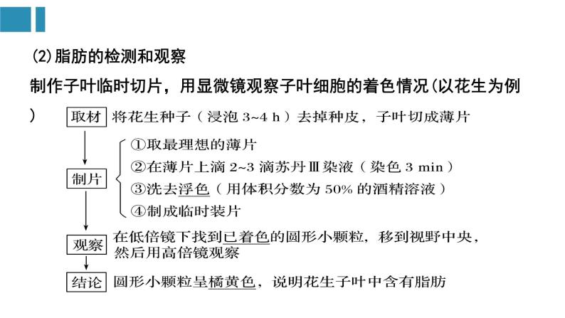 第2章 组成细胞的分子【复习课件】-2022-2023学年高一生物单元复习（人教版2019必修1）08