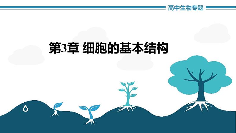 第3章+细胞的基本结构【复习课件】-2022-2023学年高一生物单元复习（人教版2019必修1）第1页