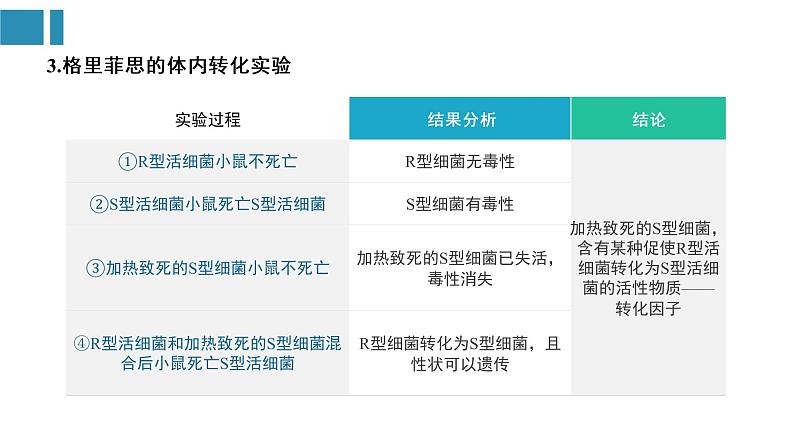 第3章 基因的本质（复习课件）-2022-2023学年高一生物单元复习（人教版2019必修2）第4页