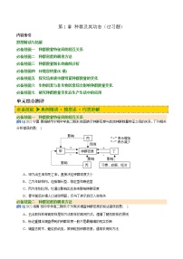 第1章 种群及其动态（过习题）-2022-2023学年高二生物单元复习（人教版2019选择性必修2）