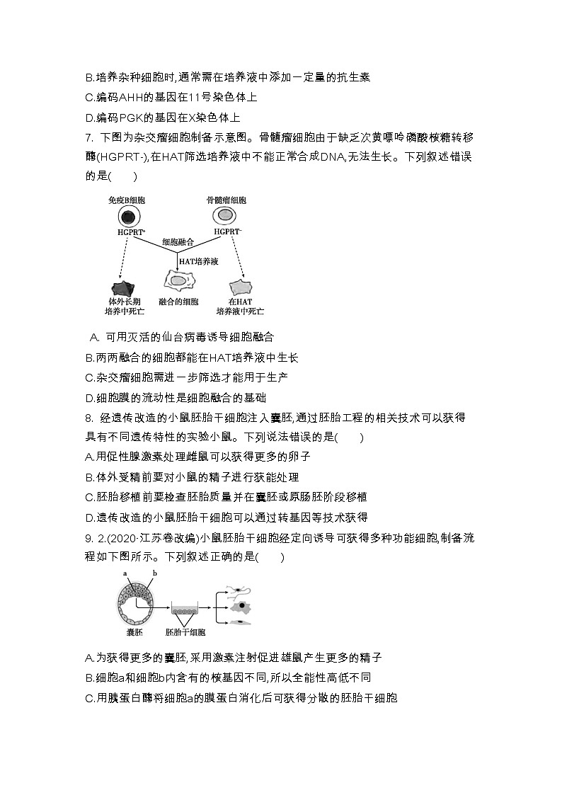 第2章 细胞工程（测试卷）（原卷版）第3页