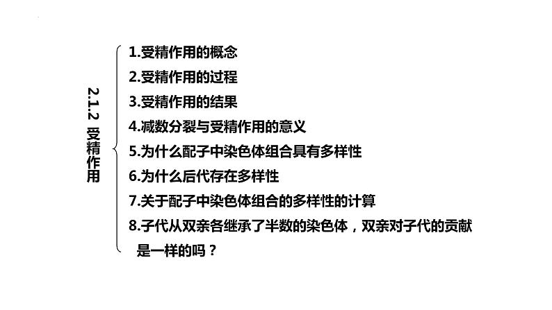 第2章 基因和染色体的关系（复习课件）-2022-2023学年高一生物下学期期中期末考点大串讲03