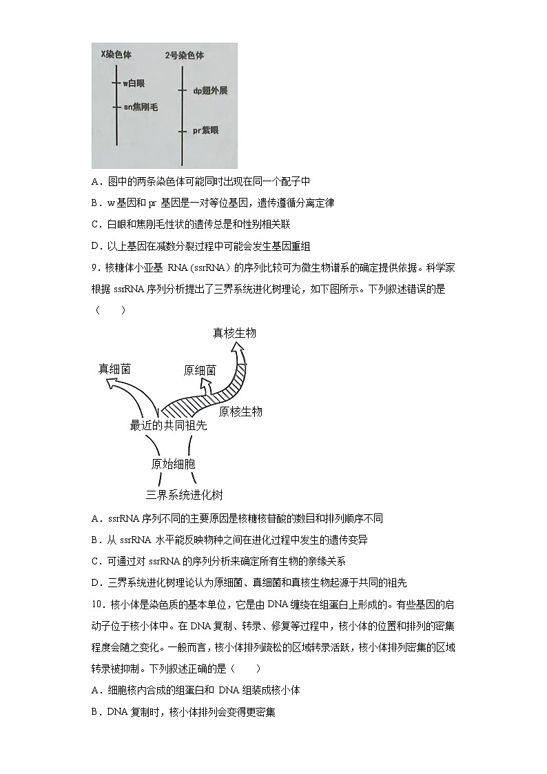 2023届广东省佛山市高三二模生物试题（含答案）03
