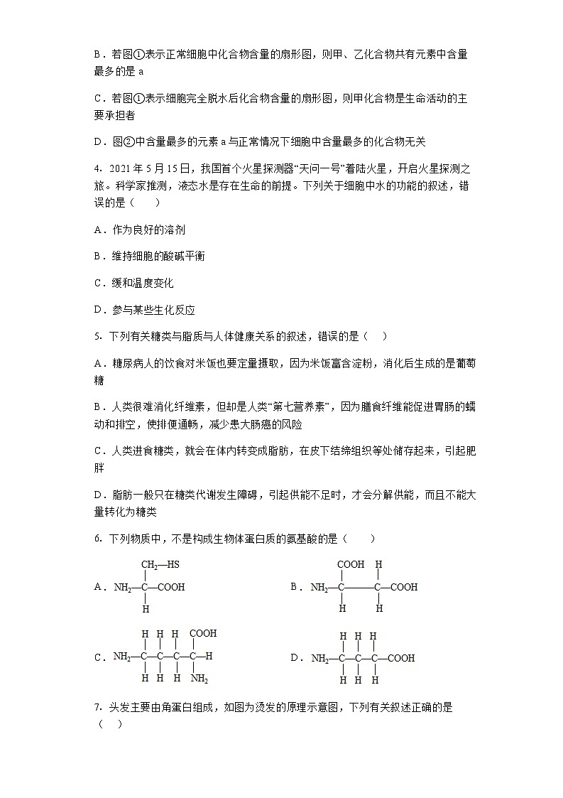 2022-2023学年湖南省新化县第一中学高一上学期期末检测生物试题含答案第2页