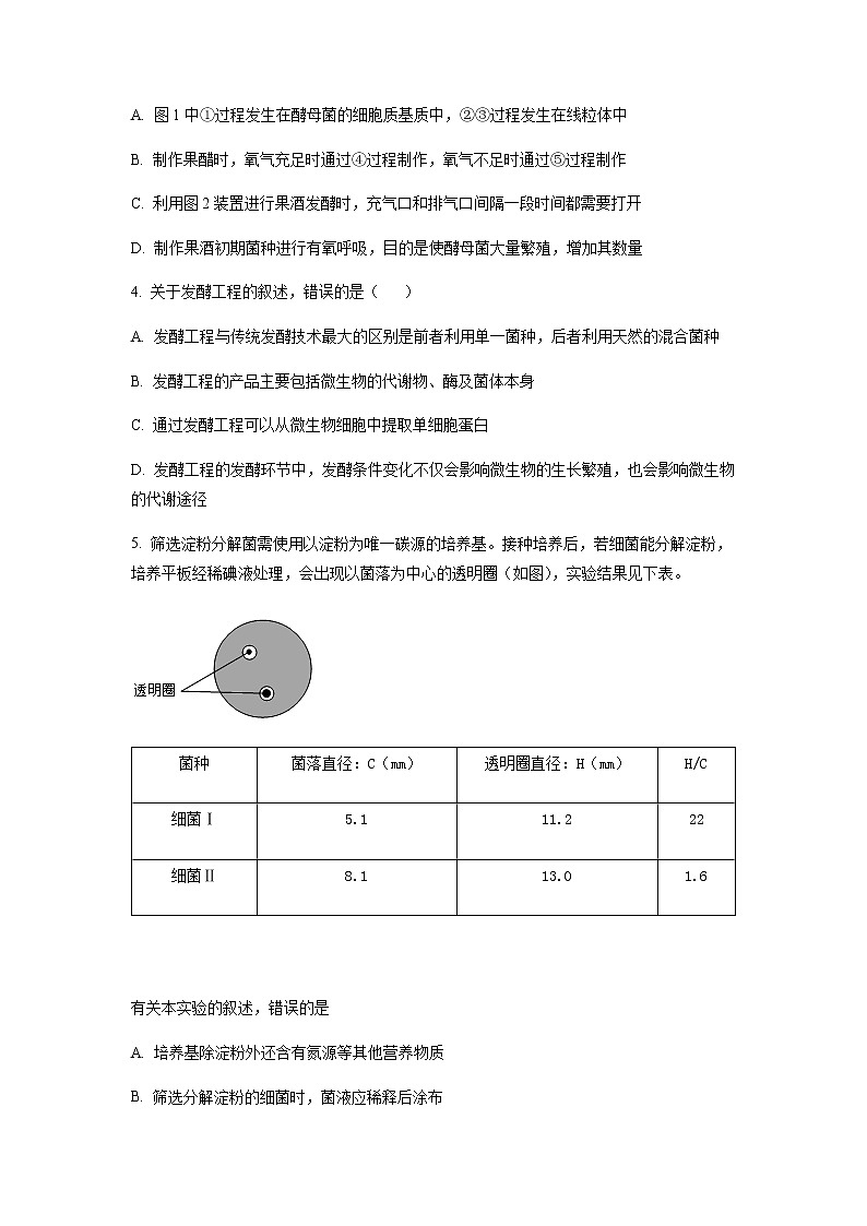 2022-2023学年河南省南阳市第一中学高二下学期3月月考试题生物含答案02