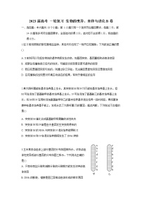 2023届高考生物一轮复习生物的变异、育种与进化B卷单元检测含答案