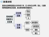 人教版高中生物选择性必修第二册·第1章- 第3节 影响种群数量变化的因素（课件PPT）