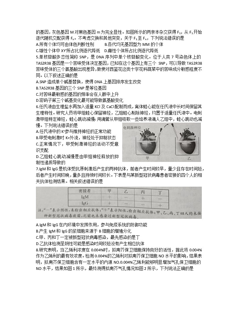 生物试题第2页