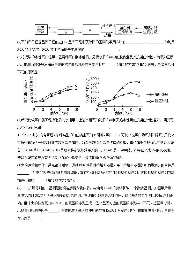 专题14 生物技术与工程——【全国通用】2020-2022三年高考生物真题分类汇编（原卷版+解析版）02