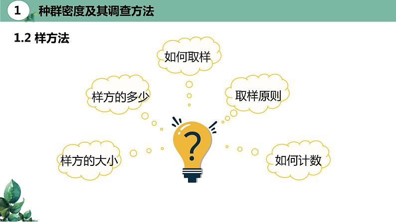 高中生物选择性必修二 1 1 种群的数量特征（第一课时）精品课件练习题第7页