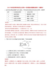 高中生物高考2015年普通高等学校招生全国统一考试理综试题精品解析（安徽卷）