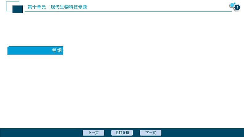 高中生物高考1　第十单元　第33讲　基因工程课件PPT第3页