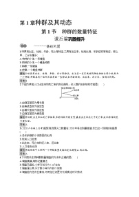 高中生物选择性必修二 课后提升训练：第1章　第1节　种群的数量特征