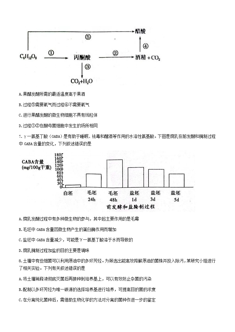 广东省茂名市电白区2022-2023学年高二生物下学期期中考试试题（Word版附答案）第3页