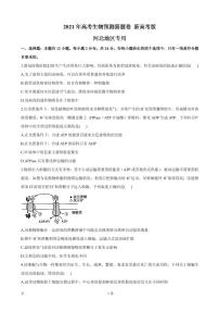 2021届河北省高三下学期4月高考预测猜题卷（新高考版）生物试题 PDF版