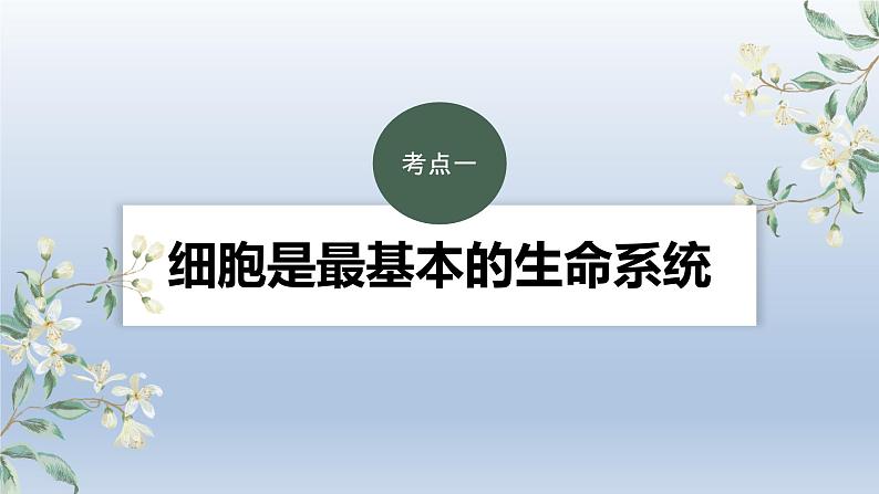 2023届高考生物复习专题★★★　走近细胞课件PPT第2页