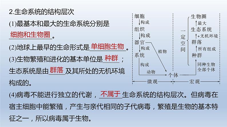 2023届高考生物复习专题★★★　走近细胞课件PPT第4页