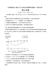 卷04【押题演练】备战2023年高考生物全真模拟押题卷（全国甲卷）（原卷版）