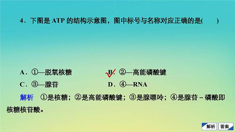 新教材高中生物第3章细胞的代谢水平测试课件浙科版必修105