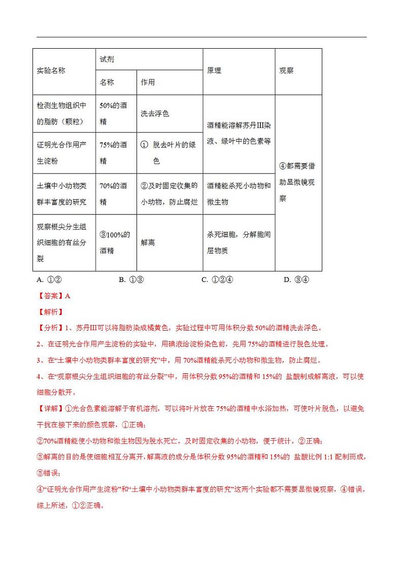 试卷05【押题演练】备战2023年高考生物全真模拟押题试卷（福建试卷）（解析版）02