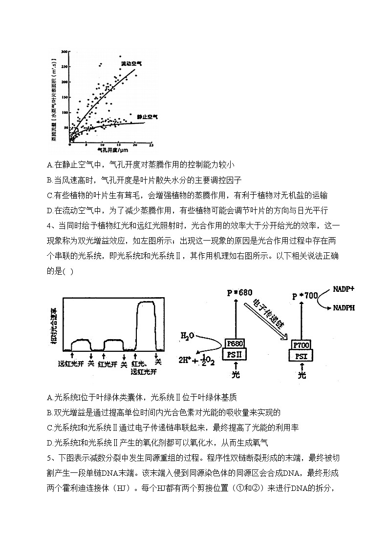 山东省名校2023届高三下学期高考考前热身押题生物试卷（含答案）02