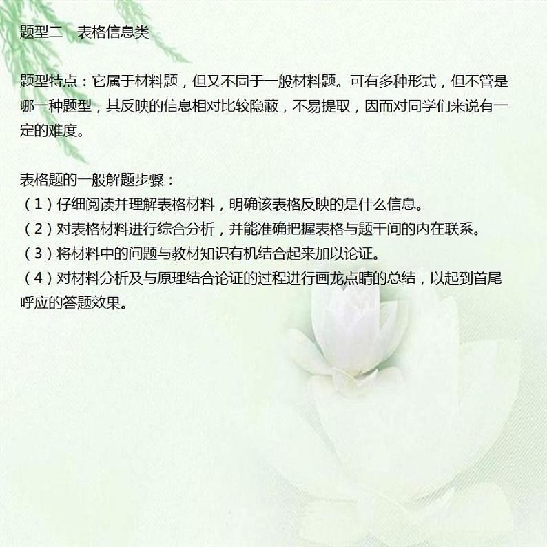 高考生物答题模版大全第2页