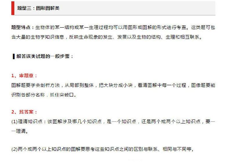 高考生物万能答题模板汇总整理，拿高分也不是那么难！速速收藏第3页