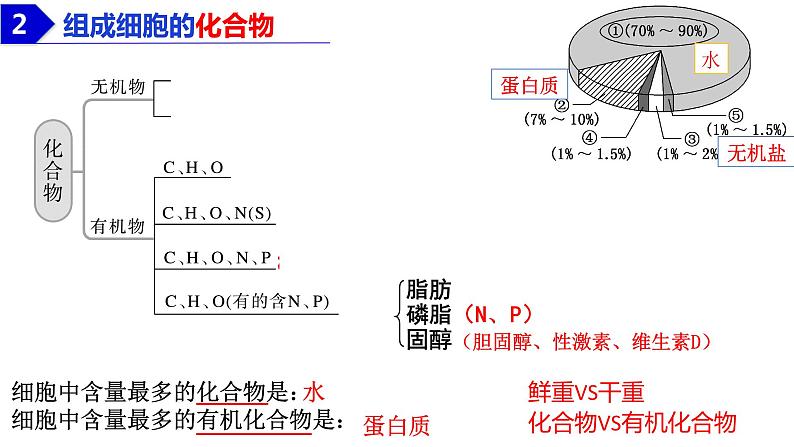 2023届高三生物复习课件细胞中的无机物、糖类和脂质第6页