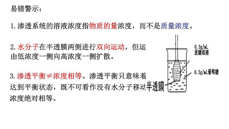 2023届高三生物复习水进出细胞的原理 课件PPT第7页