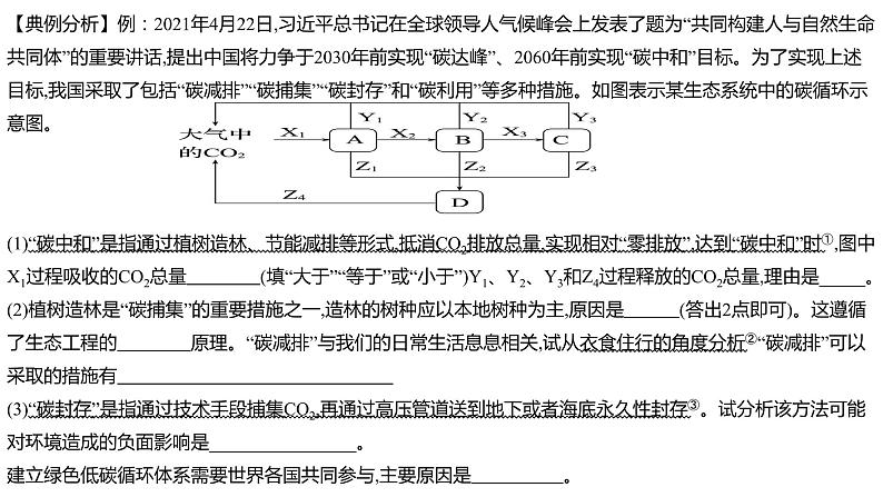 2023届高三生物二轮复习课件生物热点知识微专题06