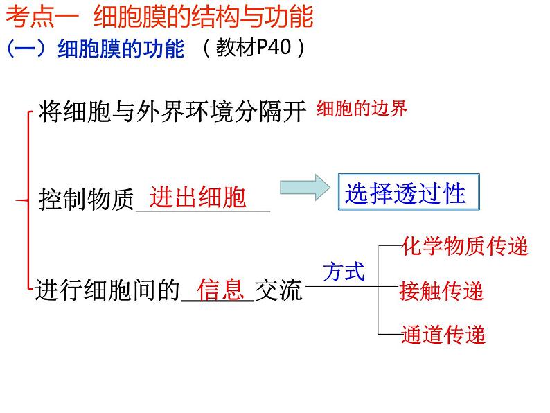 2024届高三生物第复习课件：细胞膜和细胞核第4页