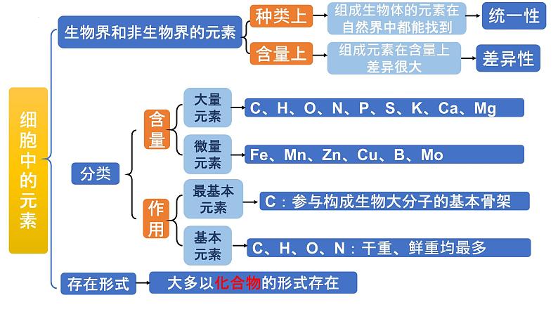 2024届高三生物复习课件第2讲 细胞中的元素和化合物04