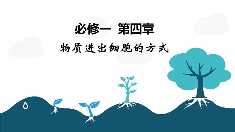 山东省2023届高三生物复习课件高考物质进出细胞的方式专题01