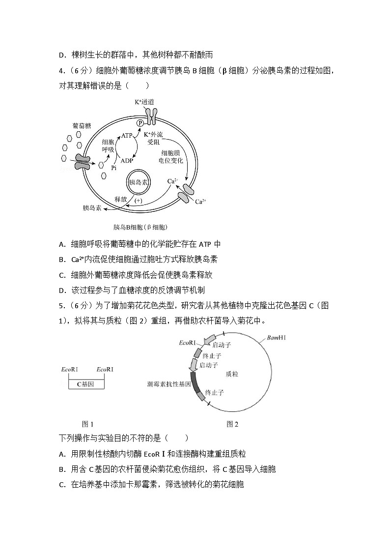 2017年北京市高考生物试卷第2页