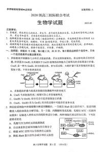 2023届山东省日照市高三三模生物试题