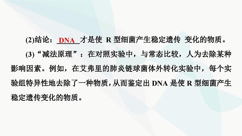 高考生物总复习第6单元第17课DNA是主要的遗传物质课件08