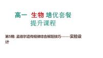 第5期 孟德尔遗传规律综合解题技巧——2022-2023学年高一生物期末专题复习课件（人教版2019必修2）