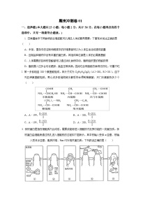 期末模拟卷01（基础卷）——高一生物下学期期末考试专项训练学案+ 期末模拟卷（2019浙科版）